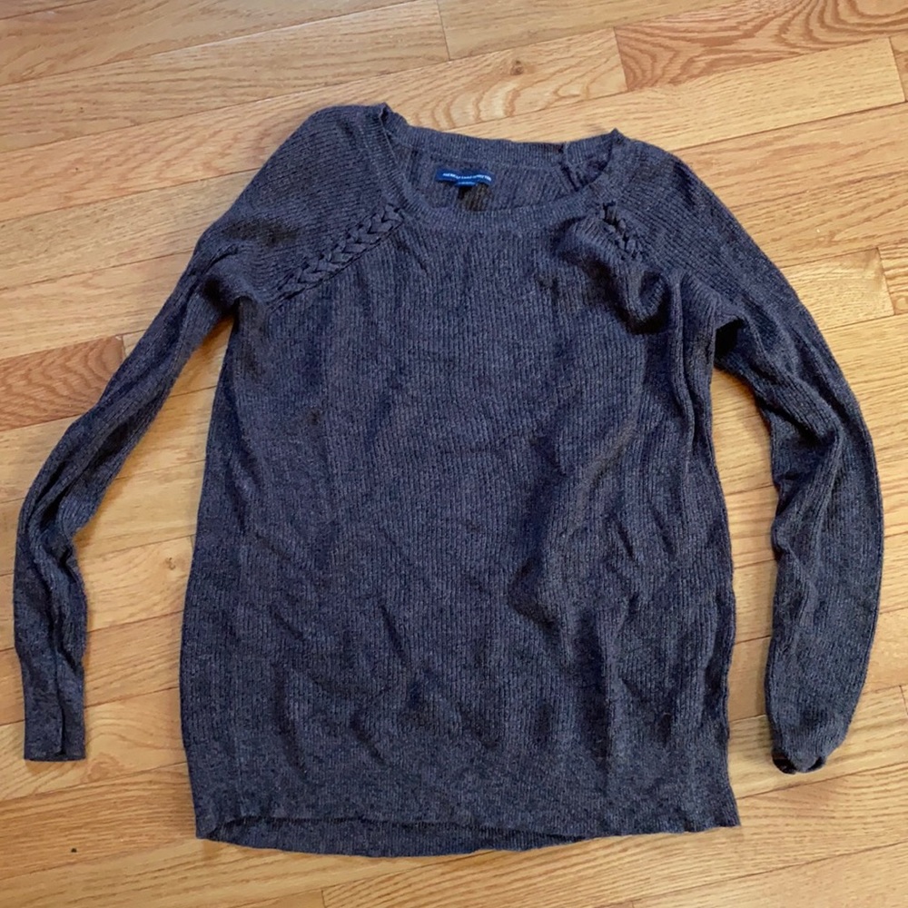 American eagle purplish sweater